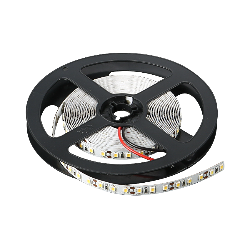 Лед лента 9.6W/m 4000K неутрално бяла 12V DC SMD2835 120 LEDs/m 5 метра