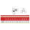 Технически данни за Вентилатор центробежен трифазен BVN 250W OBR-260-T-4K