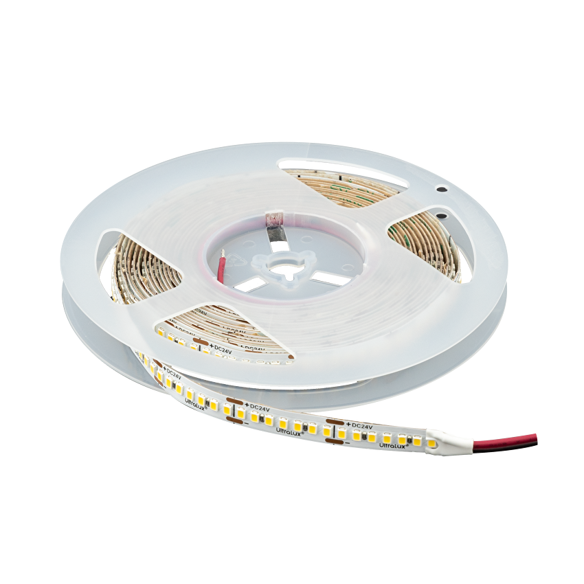 Професионална лед лента 14.4W/m 4200K 24V DC 140 LEDs/m SMD2835 5 метра