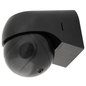 PIR cензор за движение с черна леща 12м IP44 черен