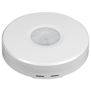 PIR сензор за движение, за открит монтаж, 360°, 6м, IP65, бял